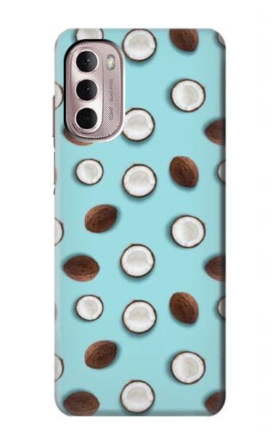 S3860 Coconut Dot Pattern Case Cover Custodia per Motorola Moto G Stylus 4G (2022)