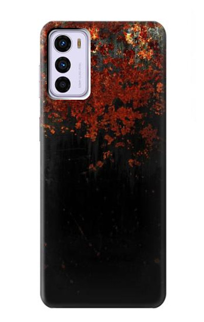 S3071 Rusted Metal Texture Graphic Case Cover Custodia per Motorola Moto G42