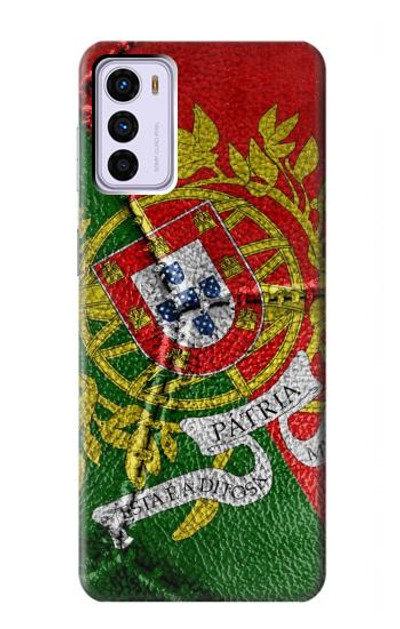 S3300 Portugal Flag Vintage Football Graphic Case Cover Custodia per Motorola Moto G42