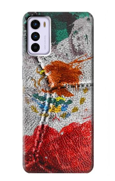 S3314 Mexico Flag Vinatage Football Graphic Case Cover Custodia per Motorola Moto G42