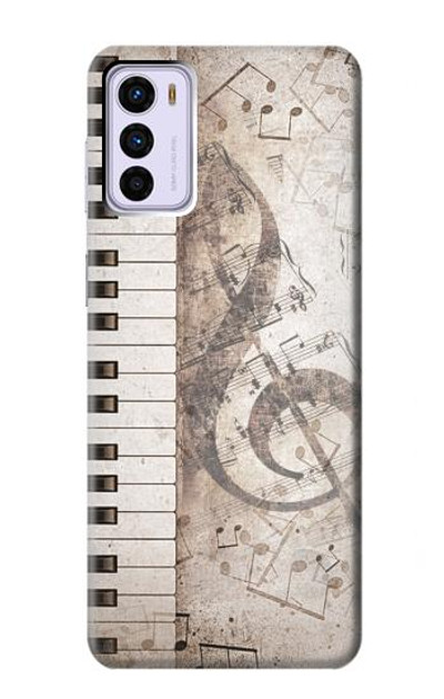 S3390 Music Note Case Cover Custodia per Motorola Moto G42