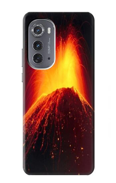 S0745 Volcano Lava Case Cover Custodia per Motorola Edge (2022)