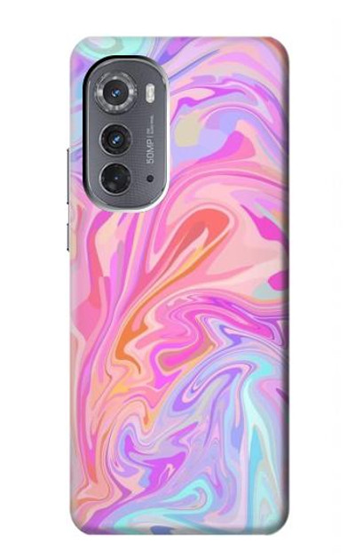 S3444 Digital Art Colorful Liquid Case Cover Custodia per Motorola Edge (2022)