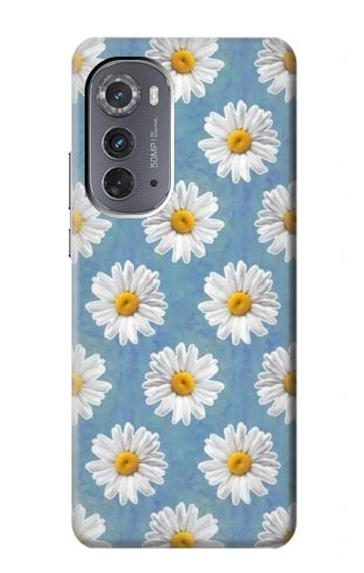 S3454 Floral Daisy Case Cover Custodia per Motorola Edge (2022)
