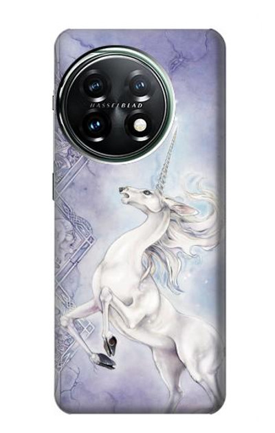 S1134 White Horse Unicorn Case Cover Custodia per OnePlus 11