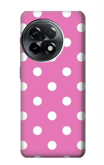 S2358 Pink Polka Dots Case Cover Custodia per OnePlus 11R