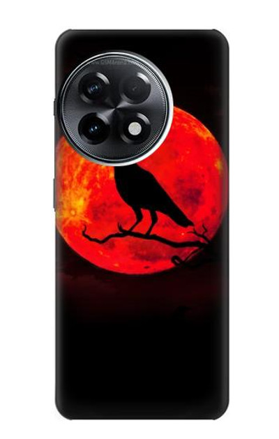 S3328 Crow Red Moon Case Cover Custodia per OnePlus 11R