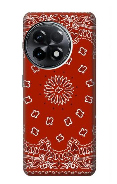 S3355 Bandana Red Pattern Case Cover Custodia per OnePlus 11R