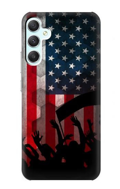 S2989 USA America Soccer Case Cover Custodia per Samsung Galaxy A34 5G