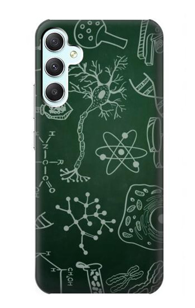 S3211 Science Green Board Case Cover Custodia per Samsung Galaxy A34 5G