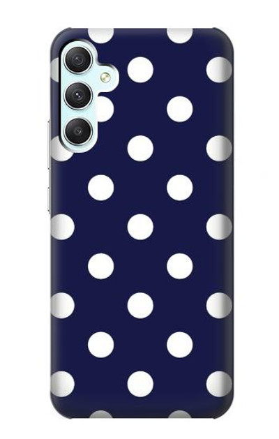 S3533 Blue Polka Dot Case Cover Custodia per Samsung Galaxy A34 5G