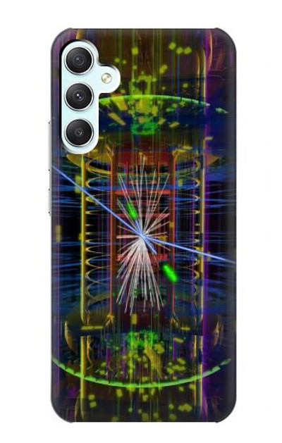 S3545 Quantum Particle Collision Case Cover Custodia per Samsung Galaxy A34 5G