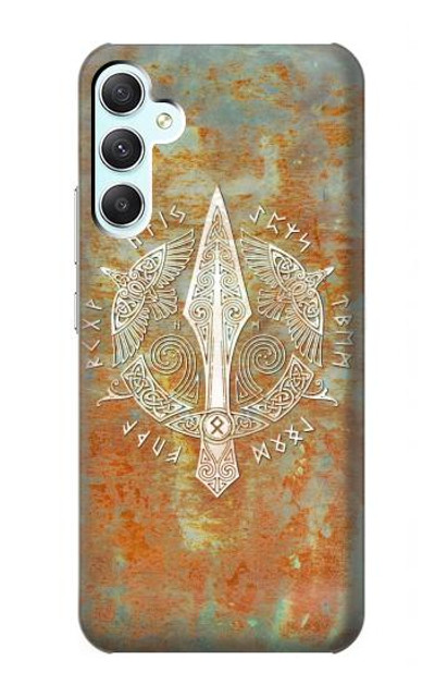 S3827 Gungnir Spear of Odin Norse Viking Symbol Case Cover Custodia per Samsung Galaxy A34 5G