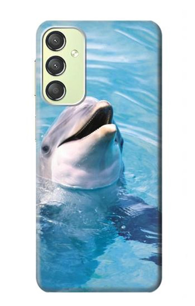 S1291 Dolphin Case Cover Custodia per Samsung Galaxy A24 4G