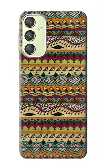 S2860 Aztec Boho Hippie Pattern Case Cover Custodia per Samsung Galaxy A24 4G