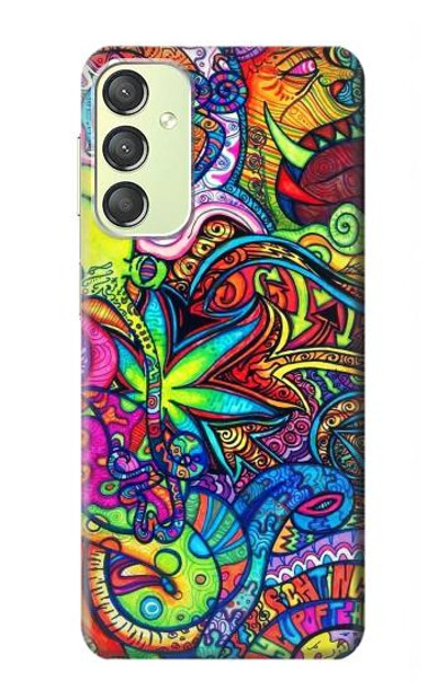 S3255 Colorful Art Pattern Case Cover Custodia per Samsung Galaxy A24 4G