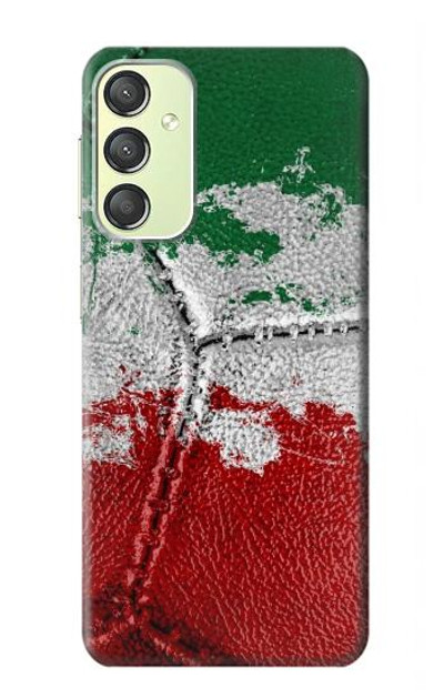 S3318 Italy Flag Vintage Football Graphic Case Cover Custodia per Samsung Galaxy A24 4G