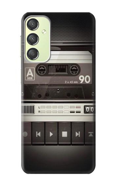 S3501 Vintage Cassette Player Case Cover Custodia per Samsung Galaxy A24 4G