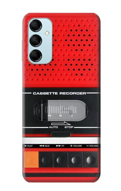 S3204 Red Cassette Recorder Graphic Case Cover Custodia per Samsung Galaxy M14