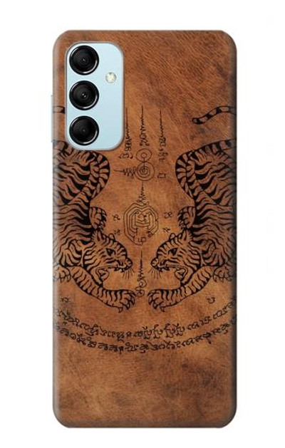 S3209 Sak Yant Twin Tiger Case Cover Custodia per Samsung Galaxy M14