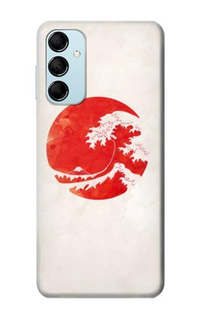 S3237 Waves Japan Flag Case Cover Custodia per Samsung Galaxy M14