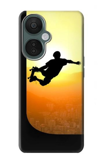 S2676 Extreme Skateboard Sunset Case Cover Custodia per OnePlus Nord CE 3 Lite, Nord N30 5G