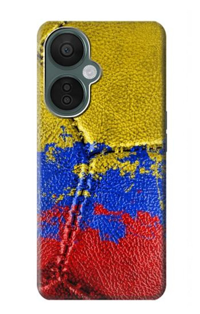 S3306 Colombia Flag Vintage Football Graphic Case Cover Custodia per OnePlus Nord CE 3 Lite, Nord N30 5G