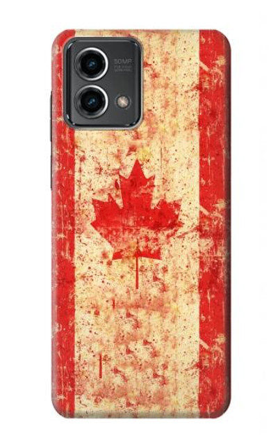 S1603 Canada Flag Old Vintage Case Cover Custodia per Motorola Moto G Stylus 5G (2023)