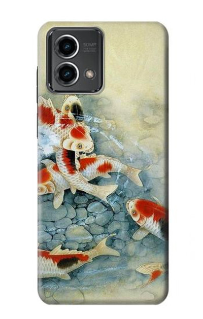S1654 Koi Carp Fish Art Painting Case Cover Custodia per Motorola Moto G Stylus 5G (2023)