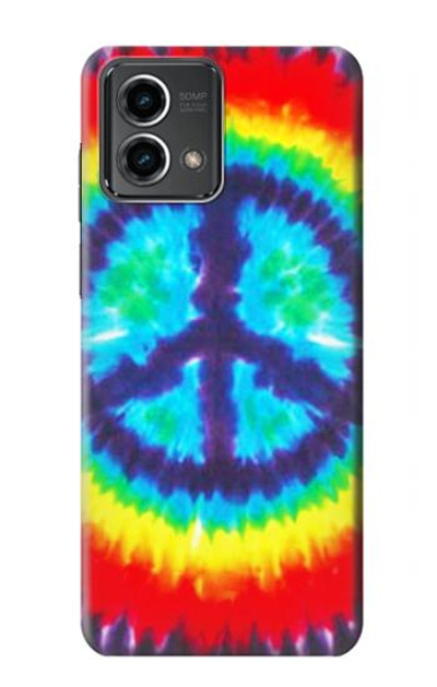 S1870 Tie Dye Peace Case Cover Custodia per Motorola Moto G Stylus 5G (2023)