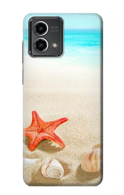 S3212 Sea Shells Starfish Beach Case Cover Custodia per Motorola Moto G Stylus 5G (2023)