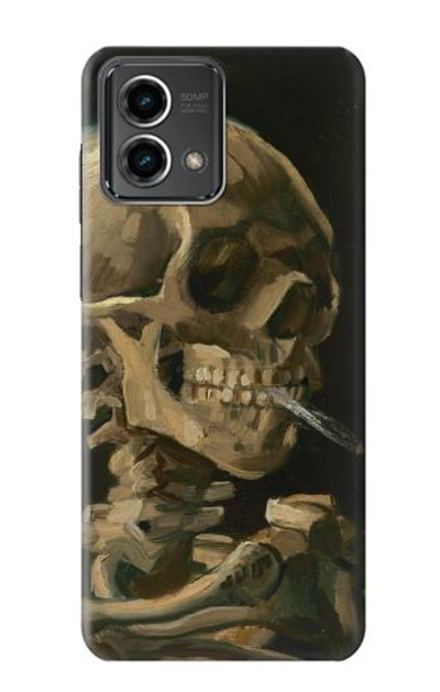 S3358 Vincent Van Gogh Skeleton Cigarette Case Cover Custodia per Motorola Moto G Stylus 5G (2023)