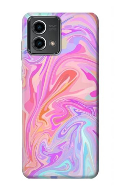 S3444 Digital Art Colorful Liquid Case Cover Custodia per Motorola Moto G Stylus 5G (2023)