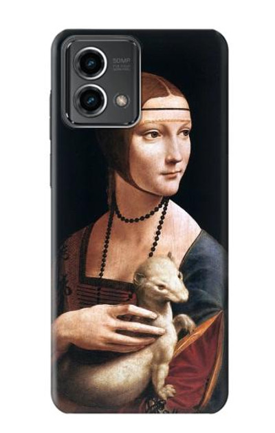 S3471 Lady Ermine Leonardo da Vinci Case Cover Custodia per Motorola Moto G Stylus 5G (2023)