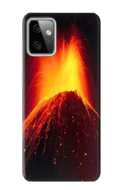 S0745 Volcano Lava Case Cover Custodia per Motorola Moto G Power (2023) 5G