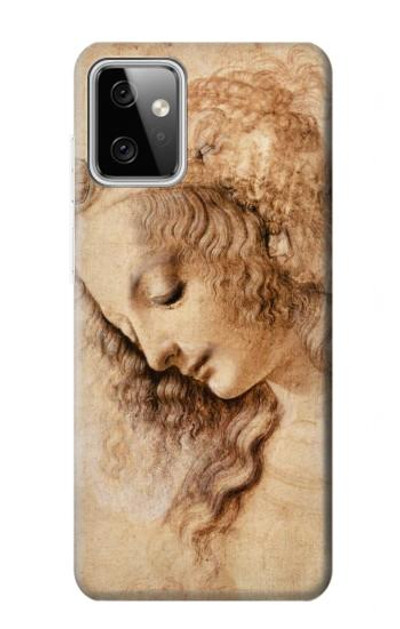 S1045 Leonardo da Vinci Woman's Head Case Cover Custodia per Motorola Moto G Power (2023) 5G