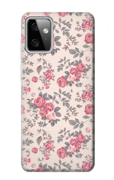 S3095 Vintage Rose Pattern Case Cover Custodia per Motorola Moto G Power (2023) 5G