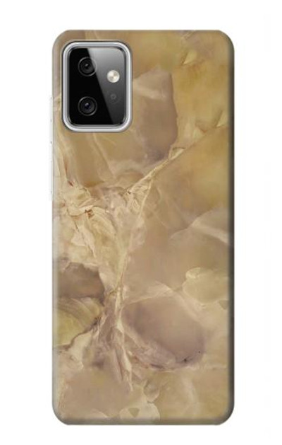 S3240 Yellow Marble Stone Case Cover Custodia per Motorola Moto G Power (2023) 5G