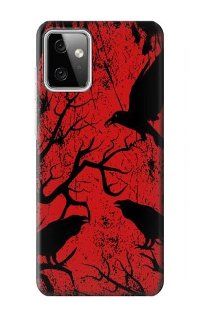 S3325 Crow Black Blood Tree Case Cover Custodia per Motorola Moto G Power (2023) 5G