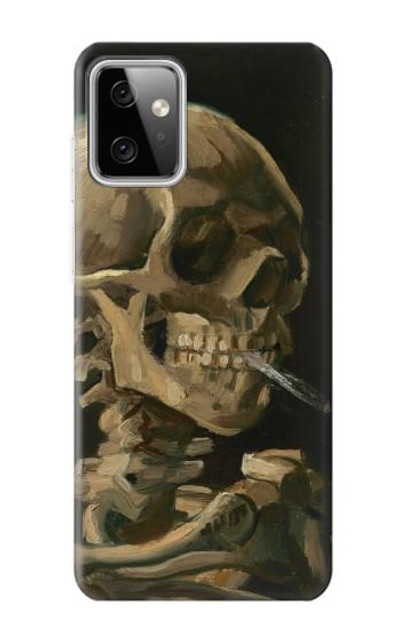 S3358 Vincent Van Gogh Skeleton Cigarette Case Cover Custodia per Motorola Moto G Power (2023) 5G