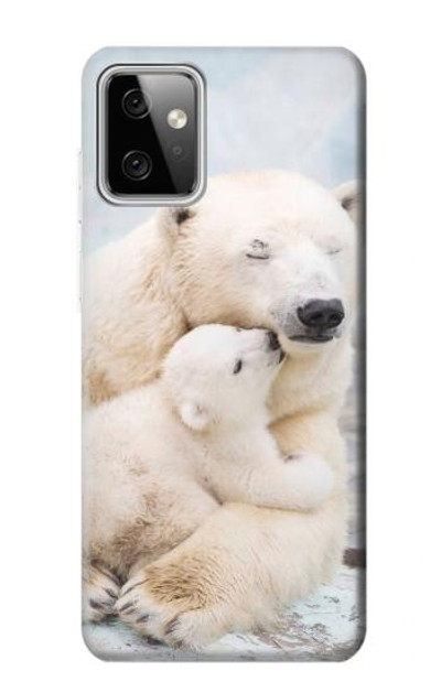 S3373 Polar Bear Hug Family Case Cover Custodia per Motorola Moto G Power (2023) 5G