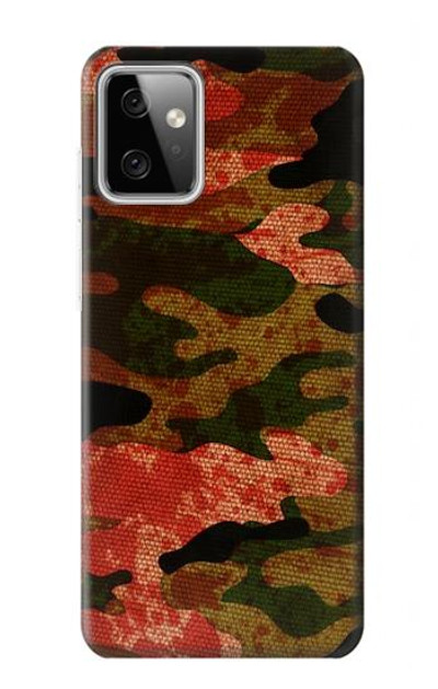 S3393 Camouflage Blood Splatter Case Cover Custodia per Motorola Moto G Power (2023) 5G