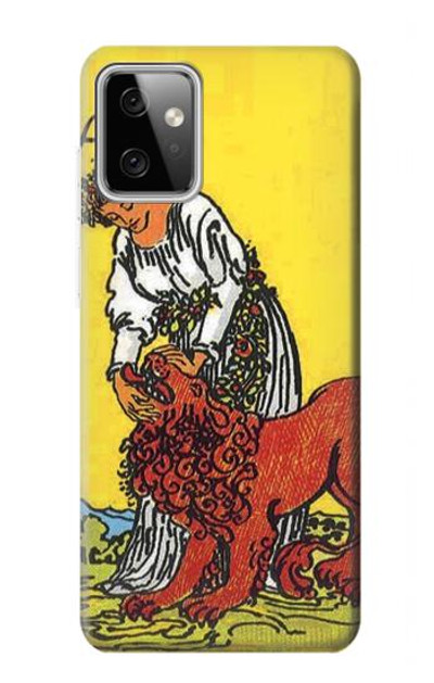 S3458 Strength Tarot Card Case Cover Custodia per Motorola Moto G Power (2023) 5G