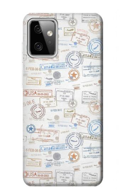 S3903 Travel Stamps Case Cover Custodia per Motorola Moto G Power (2023) 5G