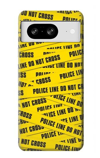 S2088 Police Line Do Not Cross Case Cover Custodia per Google Pixel 8