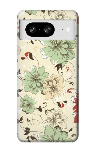 S2179 Flower Floral Vintage Art Pattern Case Cover Custodia per Google Pixel 8