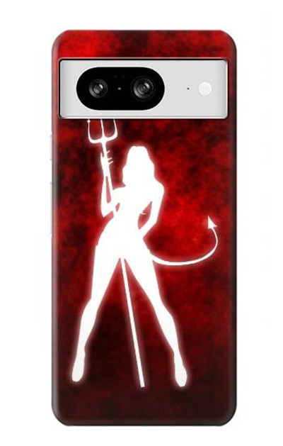 S2455 Sexy Devil Girl Case Cover Custodia per Google Pixel 8