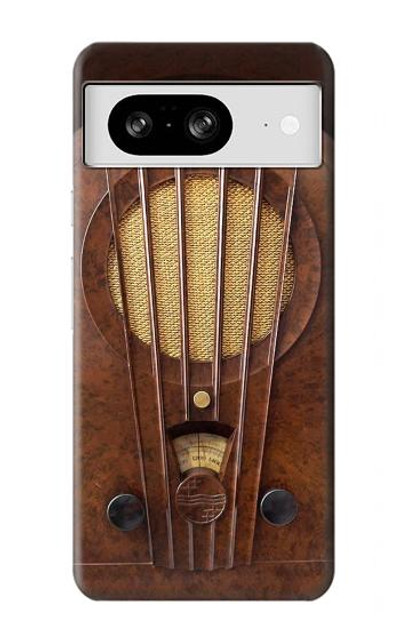 S2655 Vintage Bakelite Deco Radio Case Cover Custodia per Google Pixel 8