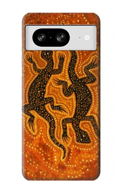 S2901 Lizard Aboriginal Art Case Cover Custodia per Google Pixel 8