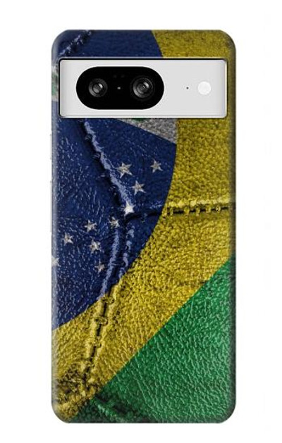 S3297 Brazil Flag Vintage Football Graphic Case Cover Custodia per Google Pixel 8